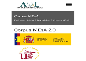 Actualización Corpus MEsA