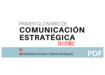 Primer glosario de comunicación estratégica en español